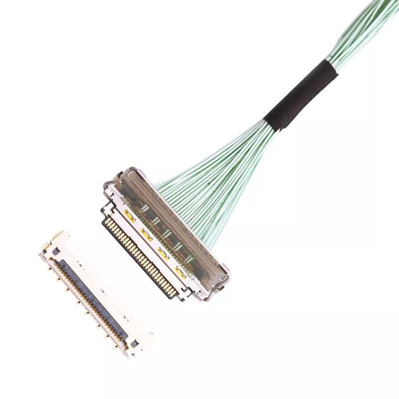0.4mm पिच 30pin Ipex केबल 20679-030T-01 माइक्रो समाक्षीय LVDS EDP केबल