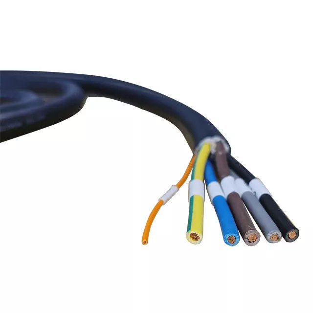 2 ओपन एंड 3 फेज 32 एम्प हाई वोल्टेज समाक्षीय केबल 21kW IEC 62196-2