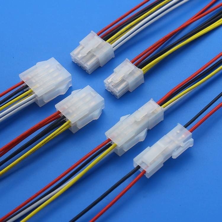 4.2 मिमी रिक्ति 5557 और 5559 वायर हार्नेस कनेक्टर Molex JST कनेक्टर