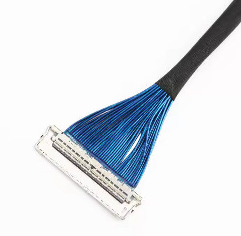 औद्योगिक मॉनिटर के लिए कस्टम केबल डिजाइन एलवीडीएस सिग्नल केबल ️ I-PEX/JAE/HIROSE संगत