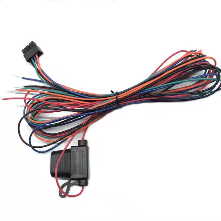 टिकाऊ वाहन UL 1007 22awg केबल प्रकार और 20awg केबल रंग के साथ कस्टम कार वायरिंग हार्नेस