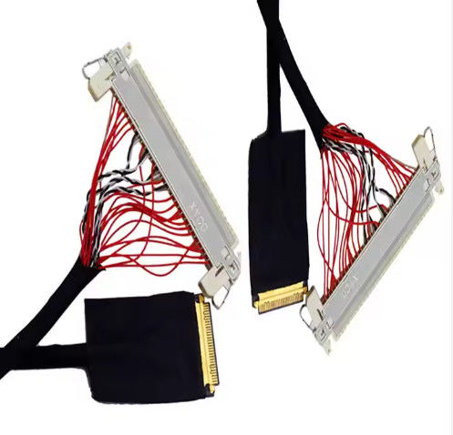 कस्टम केबल डिजाइन एलवीडीएस केबल असेंबलीः 30Gbps बैंडविड्थ, 100% सिग्नल अखंडता परीक्षण, औद्योगिक स्वचालन और चिकित्सा इमेजिंग सिस्टम के लिए