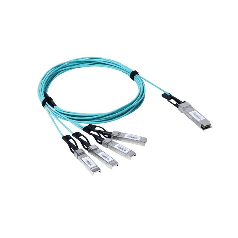 QSFP-40G एक्टिव ऑप्टिकल केबल OM3 1M 2M 3M 5M 7M 10M QSFP28 100G से 100G AOC केबल वायर हार्नेस निर्माता