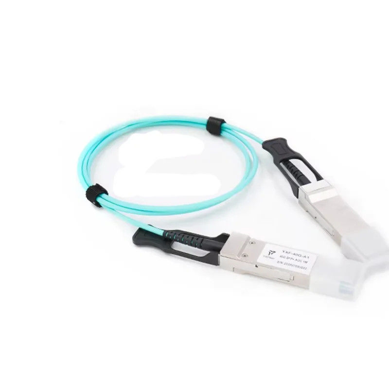 QSFP-40G एक्टिव ऑप्टिकल केबल OM3 1M 2M 3M 5M 7M 10M QSFP28 100G से 100G AOC केबल वायर हार्नेस निर्माता
