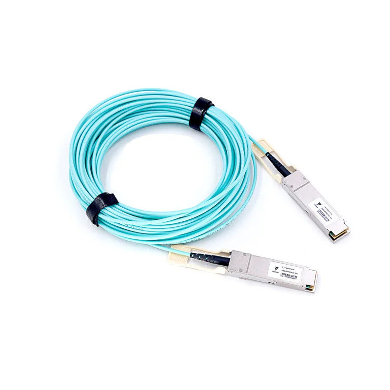 कस्टम लंबाई 100GBASE-FR QSFP28 सिंगल QSFP-40G-FR QSFP-100G-FR-S लैम्डा 1310nm 2km DOM फाइबर ऑप्टिक ट्रांससीवर वायर हार्नेस निर्माता