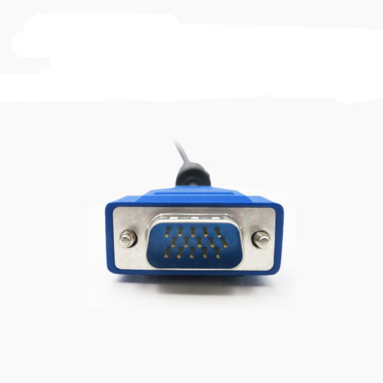 कस्टम केबल डिज़ाइन फ़ैक्टरी कंप्यूटर मॉनिटर प्रोजेक्टर वीडियो HD VGA केबल डेस्कटॉप पीसी डिस्प्ले स्क्रीन VGA कनेक्शन केबल वायर हार्नेस निर्माता