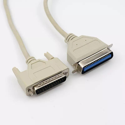 DB25 पुरुष से महिला संचार केबल 25 पिन समानांतर प्रिंटर केबल 4K 120Hz