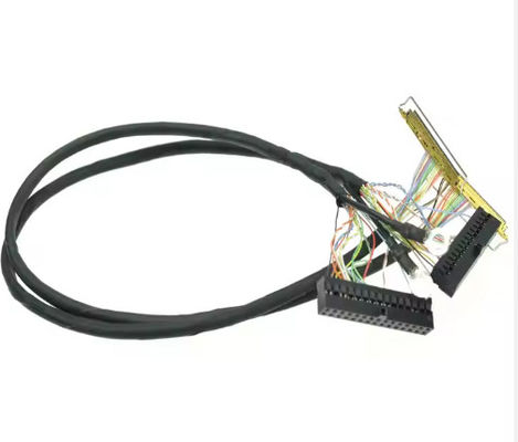 कस्टम IPEX-20445-050E 50 पिन माइक्रो कोएक्स एलवीडीएस केबल 7 