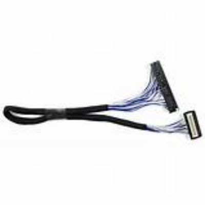 स्थिर और टिकाऊ कनेक्शन के लिए काली रंग का कॉपर कंडक्टर एलवीडीएस केबल