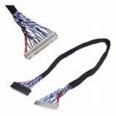 कॉपर कंडक्टर सामग्री AWG26-28 वायर गेज के साथ औद्योगिक स्वचालन LVDS केबल