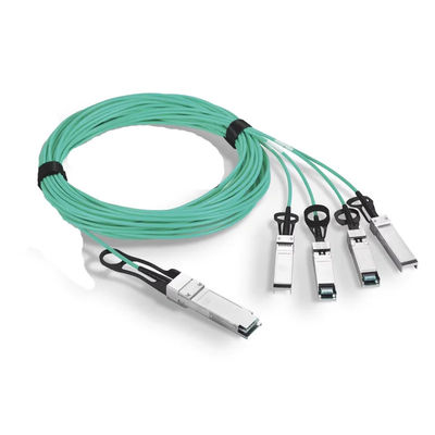 केबल असेंबली QSFP-40G 100G 200G 1m 2m 3m 5m 10m OM2 OM3 OM4 AOC सक्रिय ऑप्टिकल कस्टम केबल QSFP+ QSFP28 QSFP56 QSFP-DD