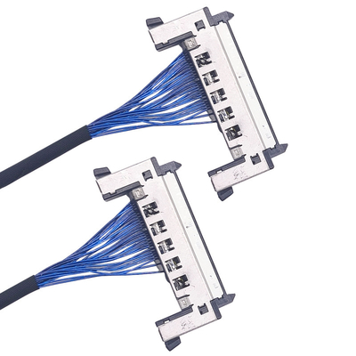 LVDS केबल 1-5m UL CE ROHS प्रमाणित 300V 105℃ AWG26-28