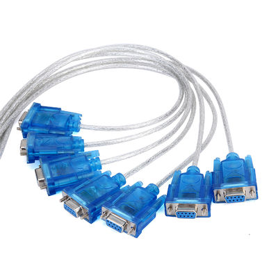 औद्योगिक ग्रेड CH340 यूएसबी से RS232 DB9 एडाप्टर विश्वसनीय COM पोर्ट कनेक्शन सुनिश्चित करता है कस्टम केबल विशेषज्ञता के साथ डिज़ाइन किया गया