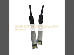 QSFP-40G-SR4 QSFP-100G-SR4 MPO इंटरफ़ेस शॉर्ट रीच फाइबर ऑप्टिक ट्रांससीवर और हार्नेस सप्लायर वायर हार्नेस निर्माता