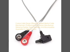 कस्टम केबल डिजाइन विश्वसनीय चिकित्सा केबल निर्माता द्वारा की पेशकश की